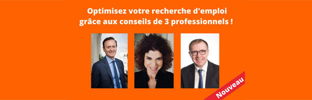 Webinar « Optimisez votre recherche d’emploi grâce aux conseils de 3 professionnels ! »